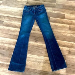 J Brand jeans boot cut mid rise long inseam size 26